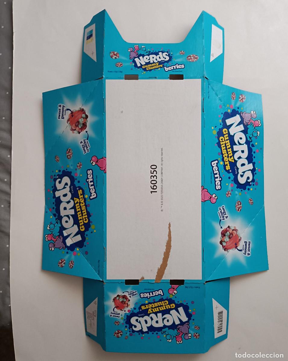 Otros Art&iacute;culos de Coleccionismo en Papel: caja vacia nerds chucherias candy 2025 empty box carton packaging