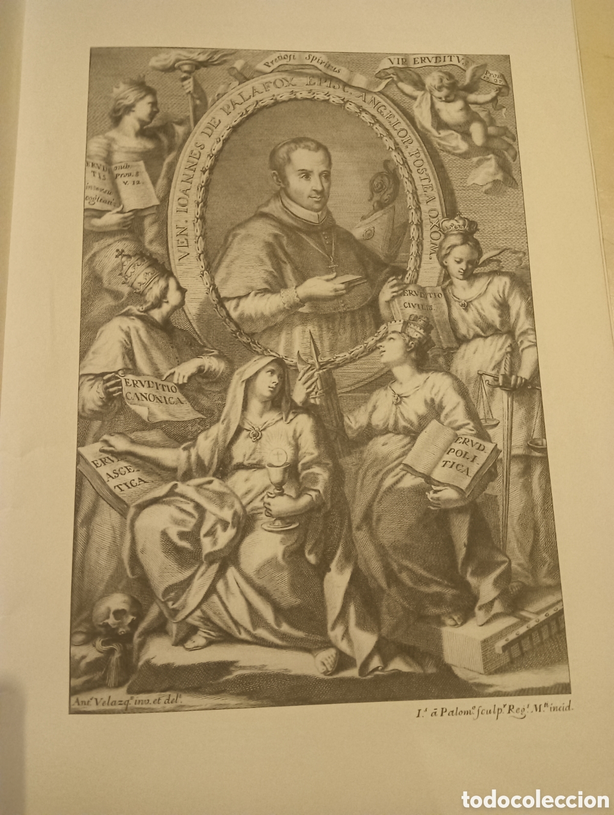 Otros Art&iacute;culos de Coleccionismo en Papel: Edici&oacute;n facs&iacute;mil conmemorativa del cuarto centenario del nacimiento del venerable Palafox en fitero