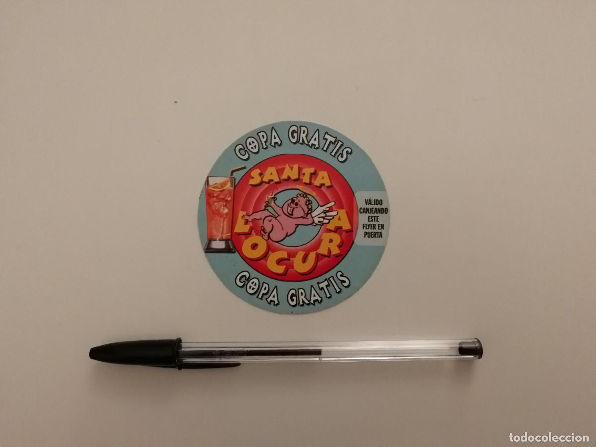 Otros Art&iacute;culos de Coleccionismo en Papel: FLYER ORIGINAL - SANTA LOCURA - DISCOTECA BARCELONA - A&Ntilde;OS 2000