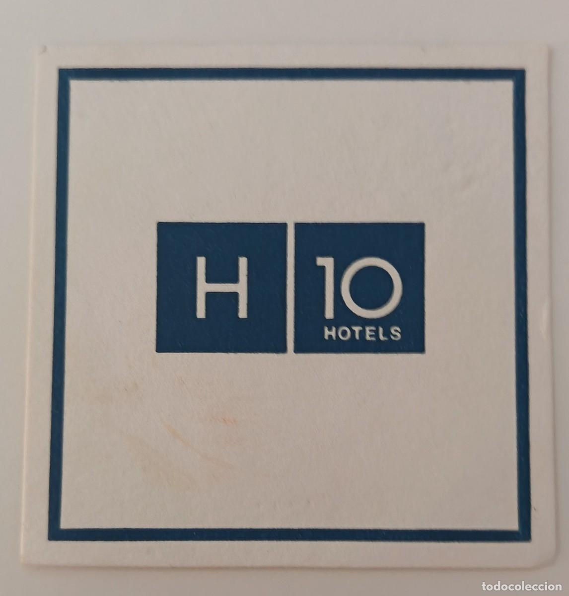 Otros Art&iacute;culos de Coleccionismo en Papel: Posavasos. Cuadrado. Hotels H 10.
