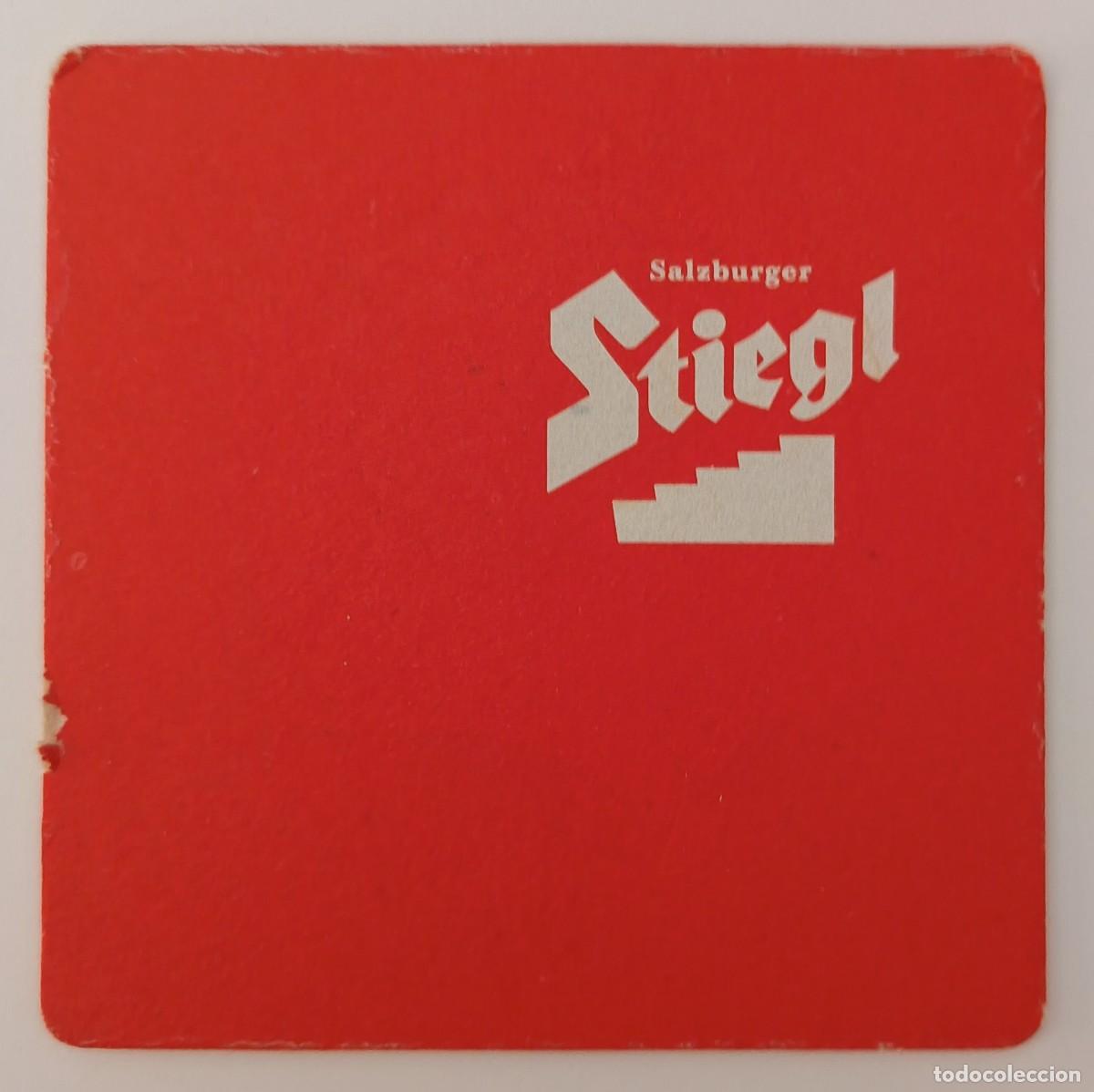Otros Art&iacute;culos de Coleccionismo en Papel: Posavasos. Cuadrado. Salzburger Stiegl.