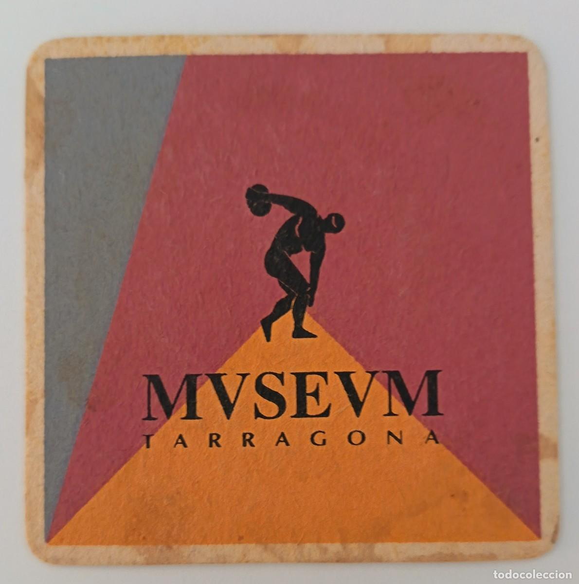Otros Art&iacute;culos de Coleccionismo en Papel: Posavasos. Cuadrado. Museum. Tarragona.