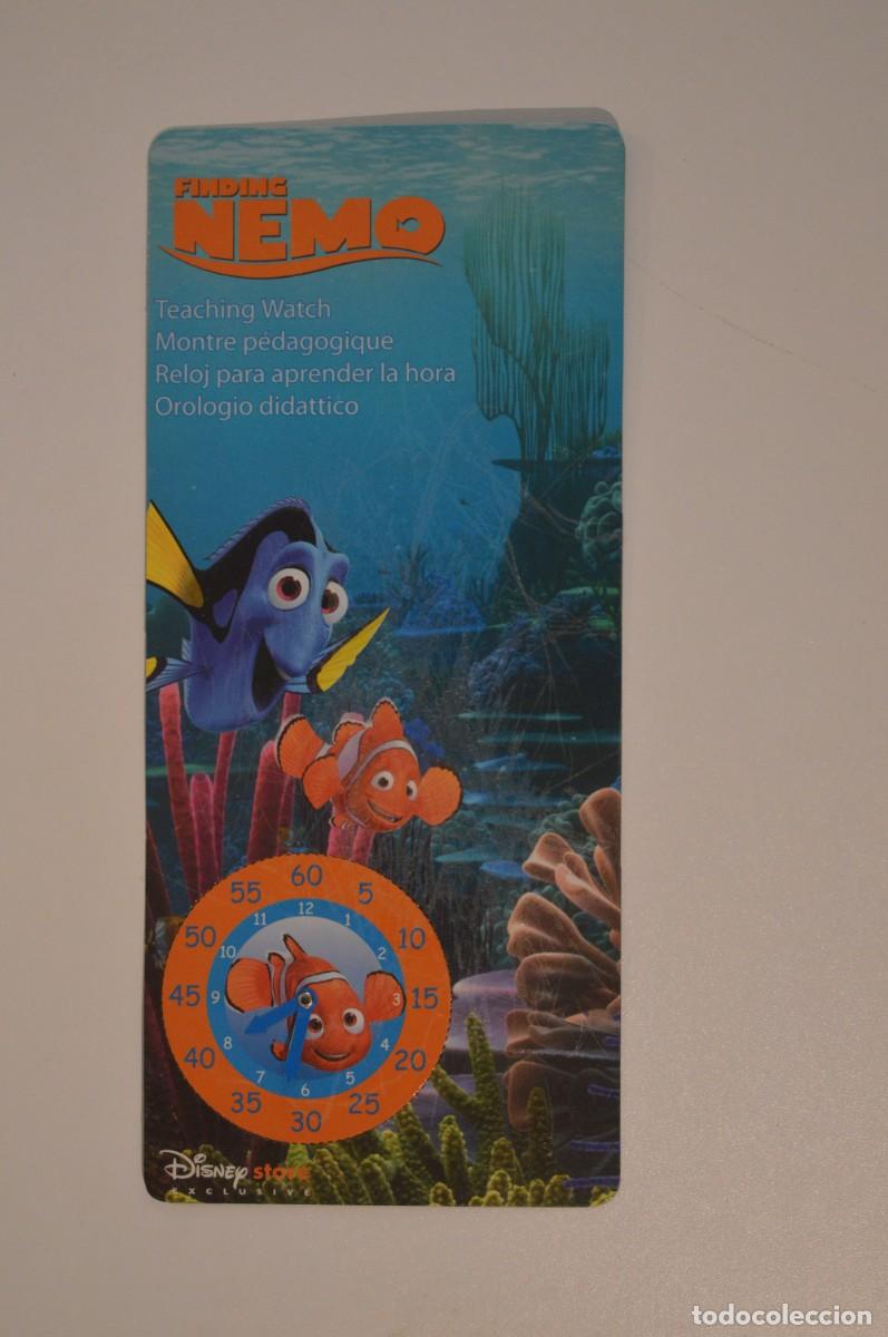 Otros Art&iacute;culos de Coleccionismo en Papel: FINDING NEMO BUSCANDO A NEMO DISNEY STORE EXCLUSIVE PIXAR RELOJ PARA APRENDER LA HORA