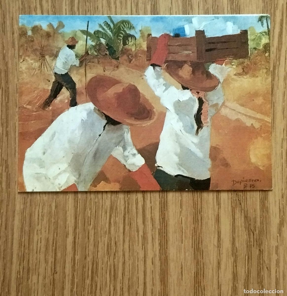 Otros Art&iacute;culos de Coleccionismo en Papel: D&iacute;ptico EXPOSICI&Oacute;N OBRAS DE DUPIEREUX - PUERTO DE LA CRUZ - 1975 | Tenerife - Canarias