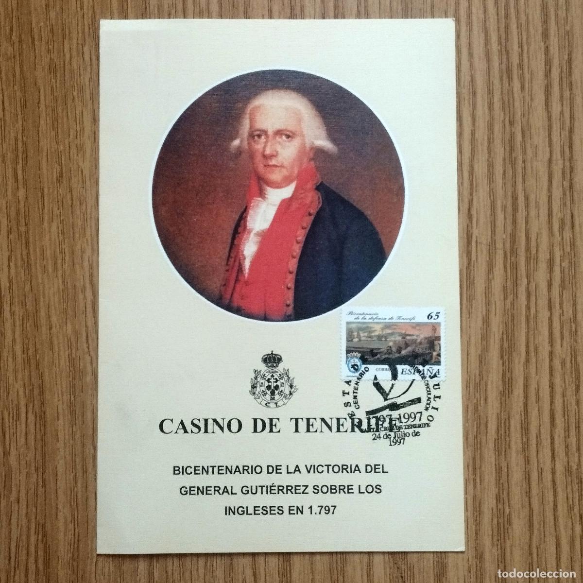 Otros Art&iacute;culos de Coleccionismo en Papel: D&Iacute;PTICO BICENTENARIO DE LA VICTORIA DEL GENERAL GUTI&Eacute;RREZ SOBRE LOS INGLESES - CASINO | Tenerife