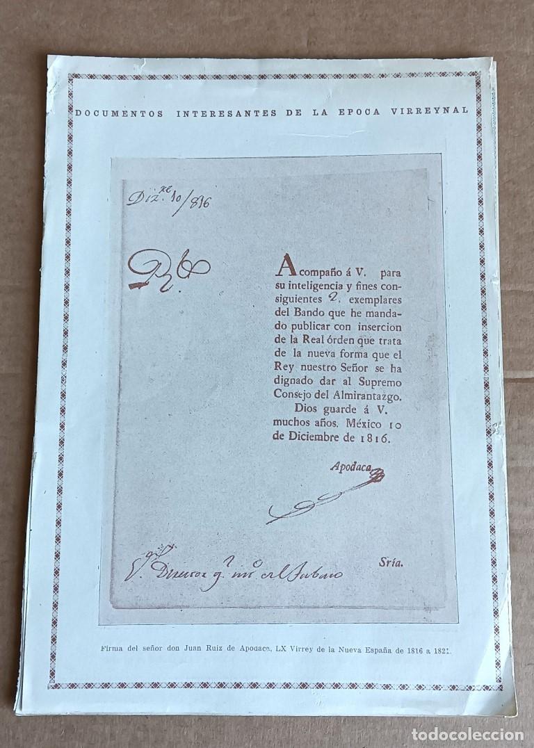 Otros Art&iacute;culos de Coleccionismo en Papel: Documentos interesantes de la &eacute;poca virreinal hojas sueltas lo que se ve en las fotograf&iacute;as