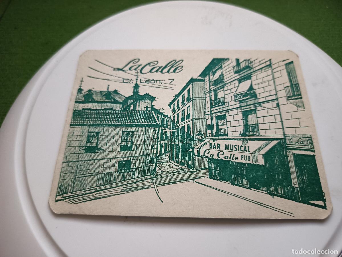 Otros Art&iacute;culos de Coleccionismo en Papel: POSAVASOS BAR MUSICAL LA CALLE-VALLADOLID