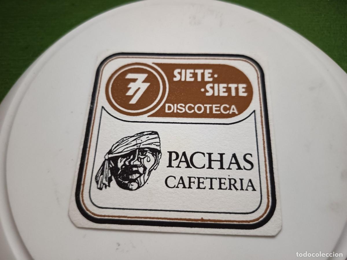 Otros Art&iacute;culos de Coleccionismo en Papel: POSAVASOS DISCOTECA SIETE SIETE- CAFETWERIA PACHAS-VALLADOLID