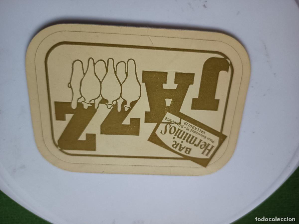 Otros Art&iacute;culos de Coleccionismo en Papel: POSAVASOS BAR HERMINIOS JAZZ -VALLADOLID