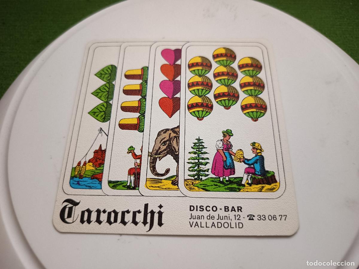 Otros Art&iacute;culos de Coleccionismo en Papel: POSAVASOS DISCO BAR TAROCCHI-VALLADOLID