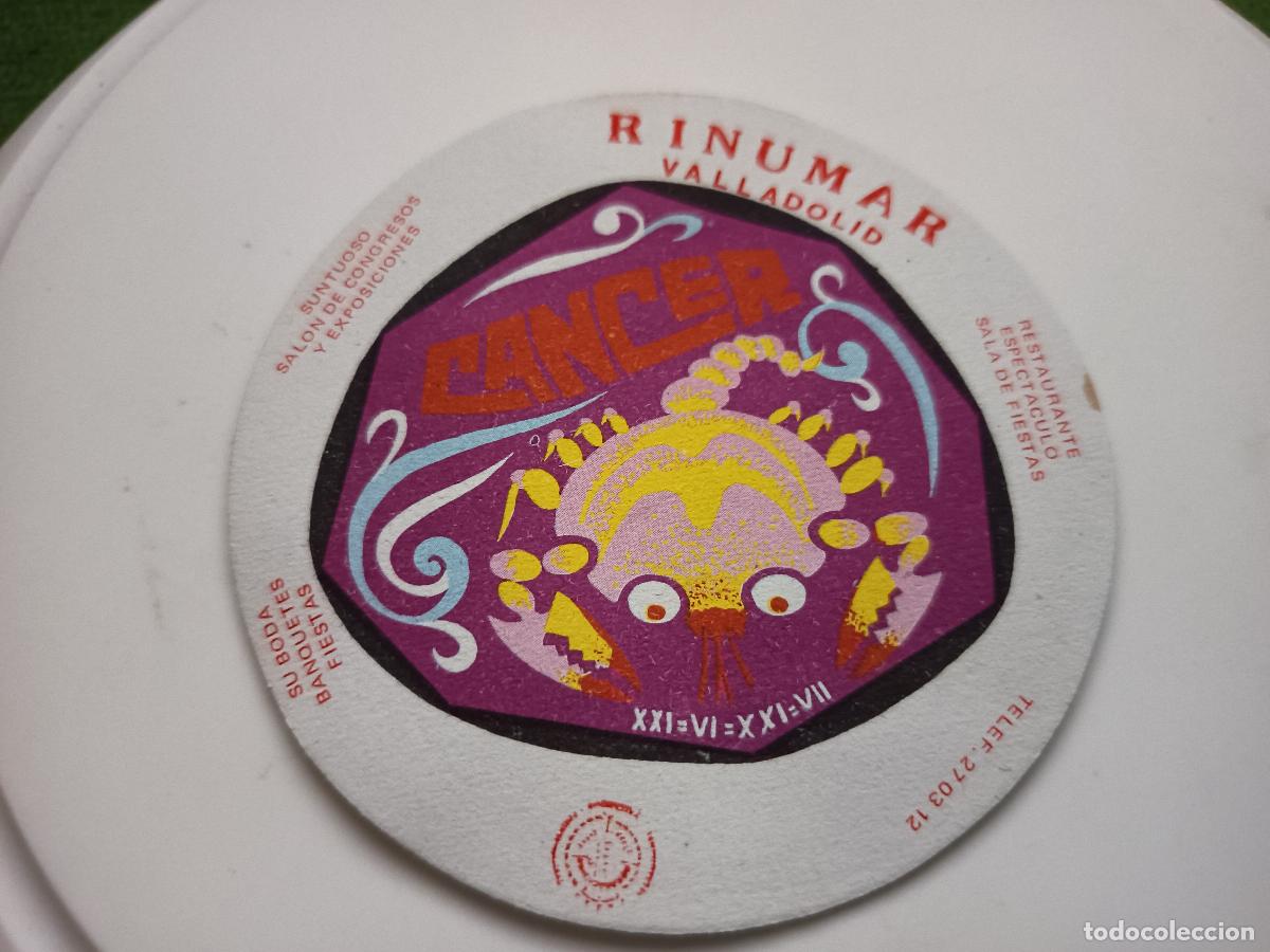 Paper Collecting Others: POSAVASOS SALA DE FIESTAS RINUMAR-CANCER-VALLADOLID