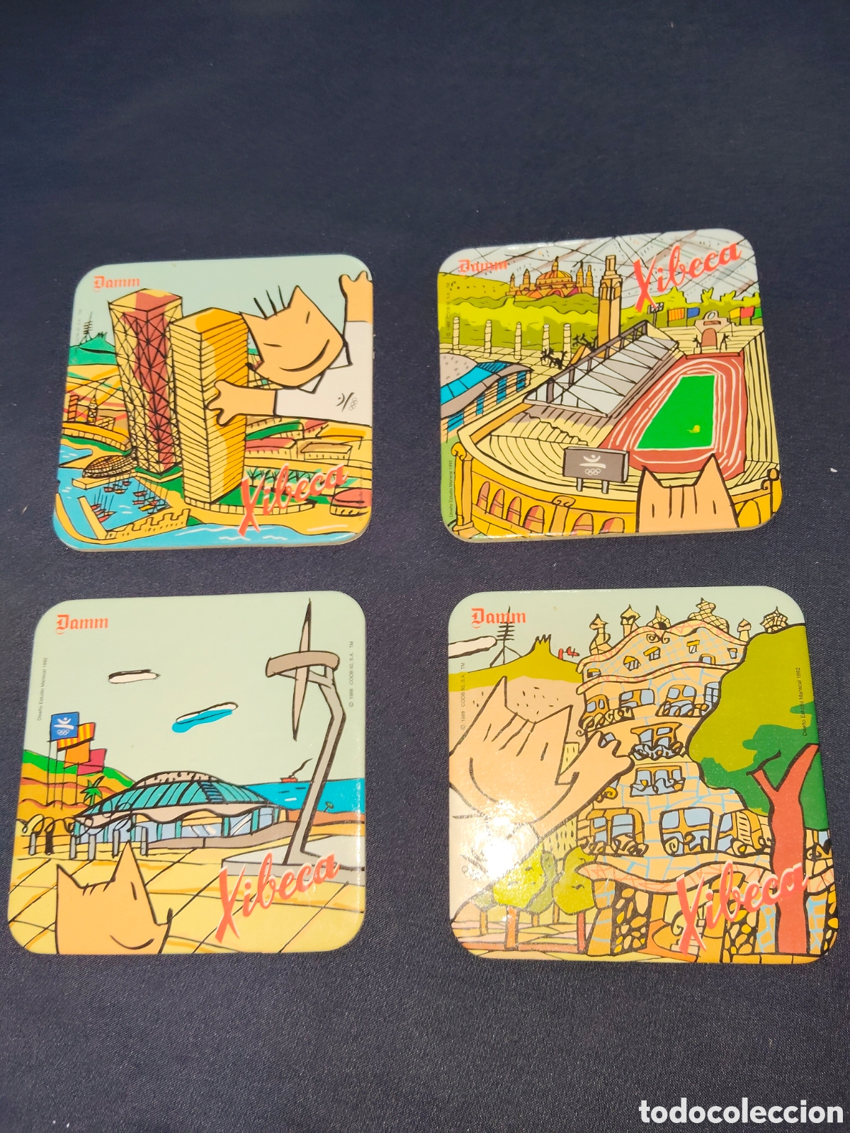 Otros Art&iacute;culos de Coleccionismo en Papel: Posavasos Cobi olimpiadas 92 BCN