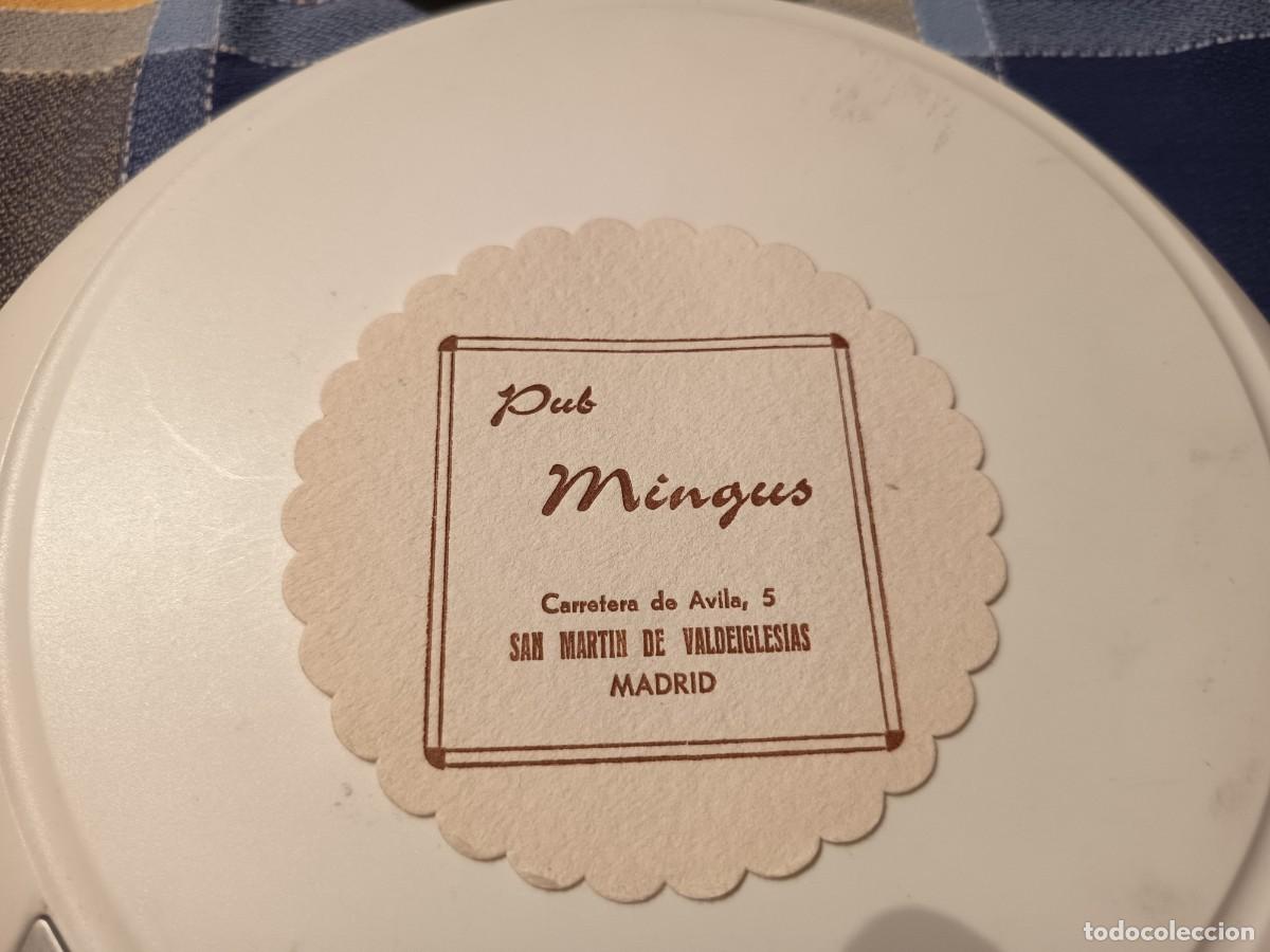 Otros Art&iacute;culos de Coleccionismo en Papel: POSAVASOS PUB MINGUS-SAN MARTIN DE VALDEIGLESIAS-MADRID