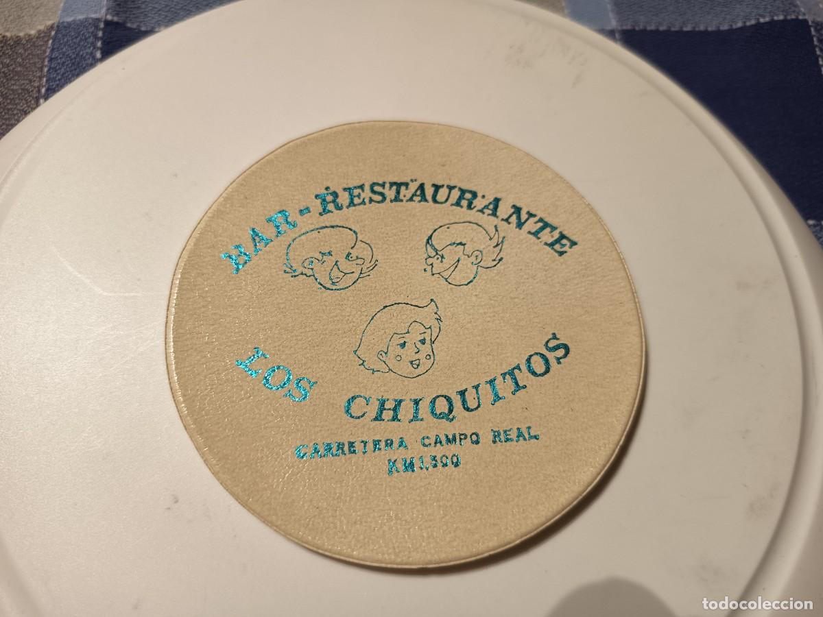 Otros Art&iacute;culos de Coleccionismo en Papel: POSAVASOS DE PLASTICO- RESTAURANTE LOS MUCHACHOS-MADRID