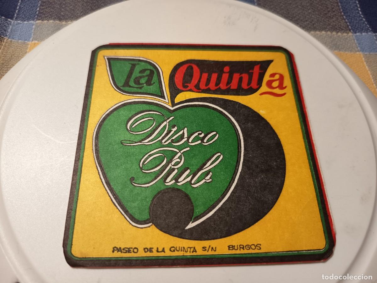Otros Art&iacute;culos de Coleccionismo en Papel: POSAVASOS DISCO PUB LA QUINTA-BURGOS