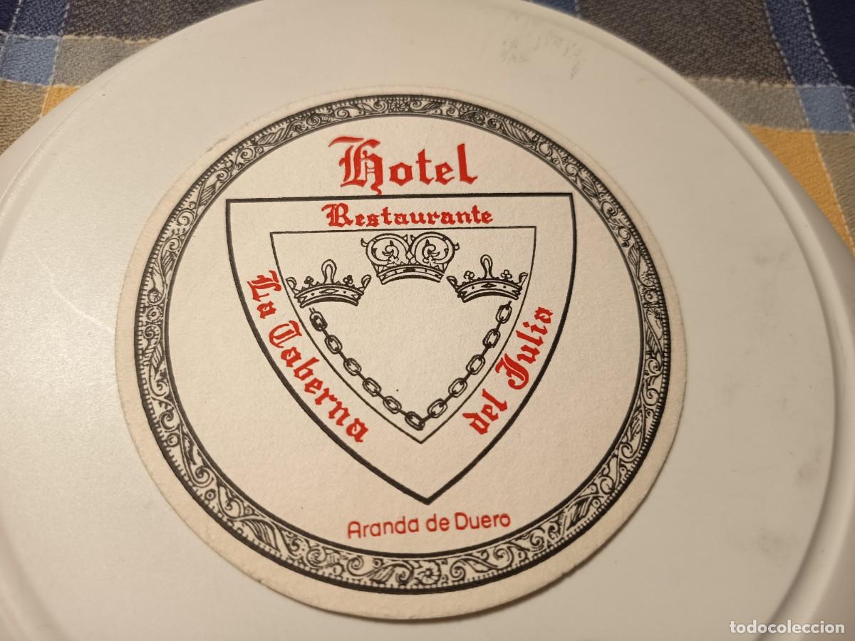 Otros Art&iacute;culos de Coleccionismo en Papel: POSAVASOS HOTEL LA TABERNA DE JULIA-ARANDA DE DUERO-BURGOS