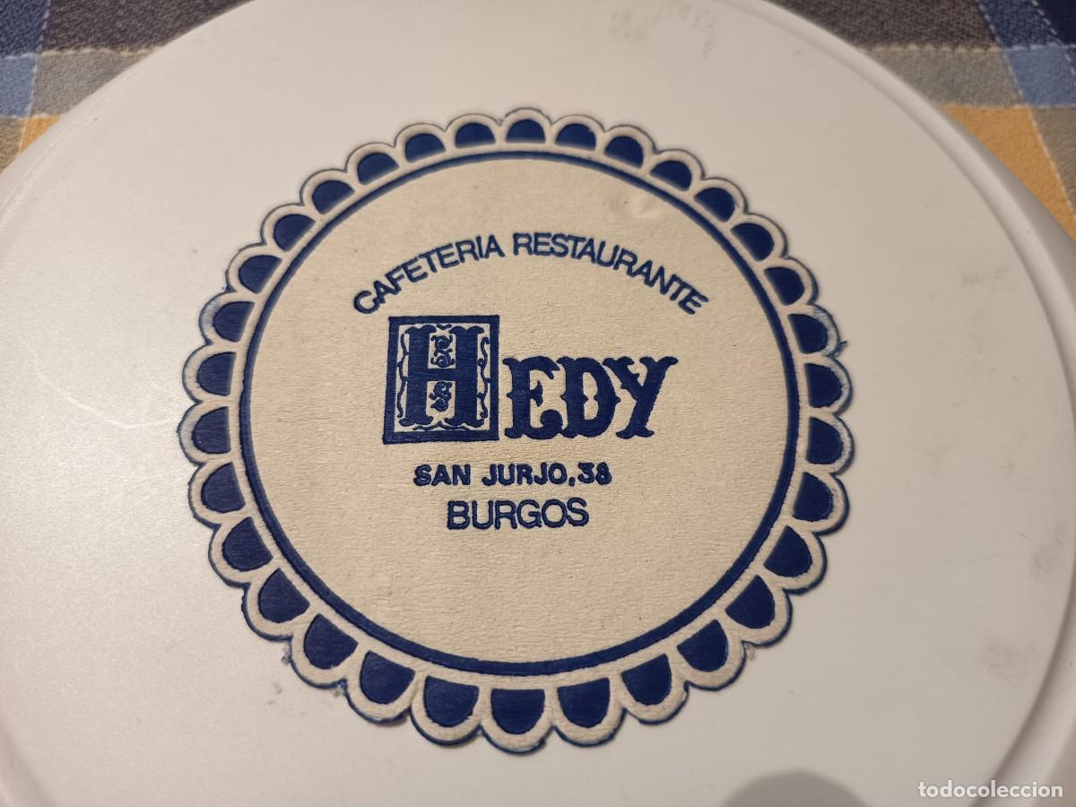 Collectionnisme Papier divers: POSAVASOS CAFETERIA HEDY-BURGOS