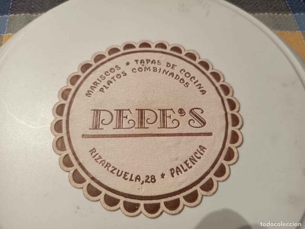Collectionnisme Papier divers: POSAVASOS RESTAURANTE PEPE'S-PALENCIA