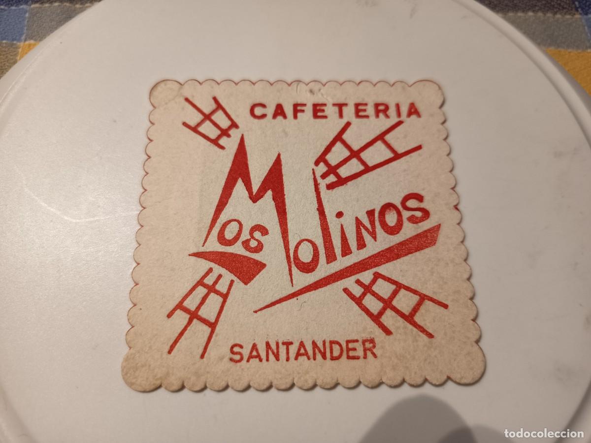 Collectionnisme Papier divers: POSAVASOS CAFETERIA LOS MOLINOS-SANTANDER-CANTABRIA