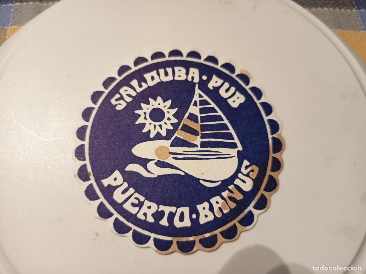Collectionnisme Papier divers: POSAVASOS PUB SALOUBA-PUERTO BANUS-MALAGA