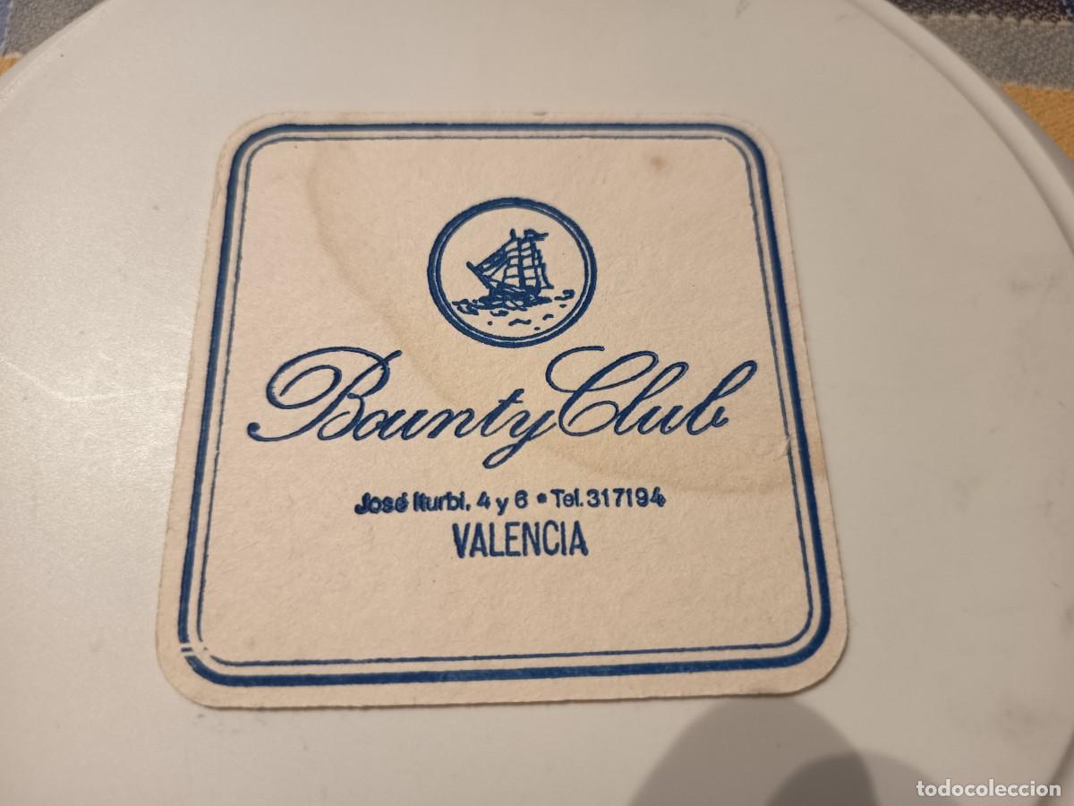 Collectionnisme Papier divers: POSAVASOS PUB BOUNTY CLUB-VALENCIA