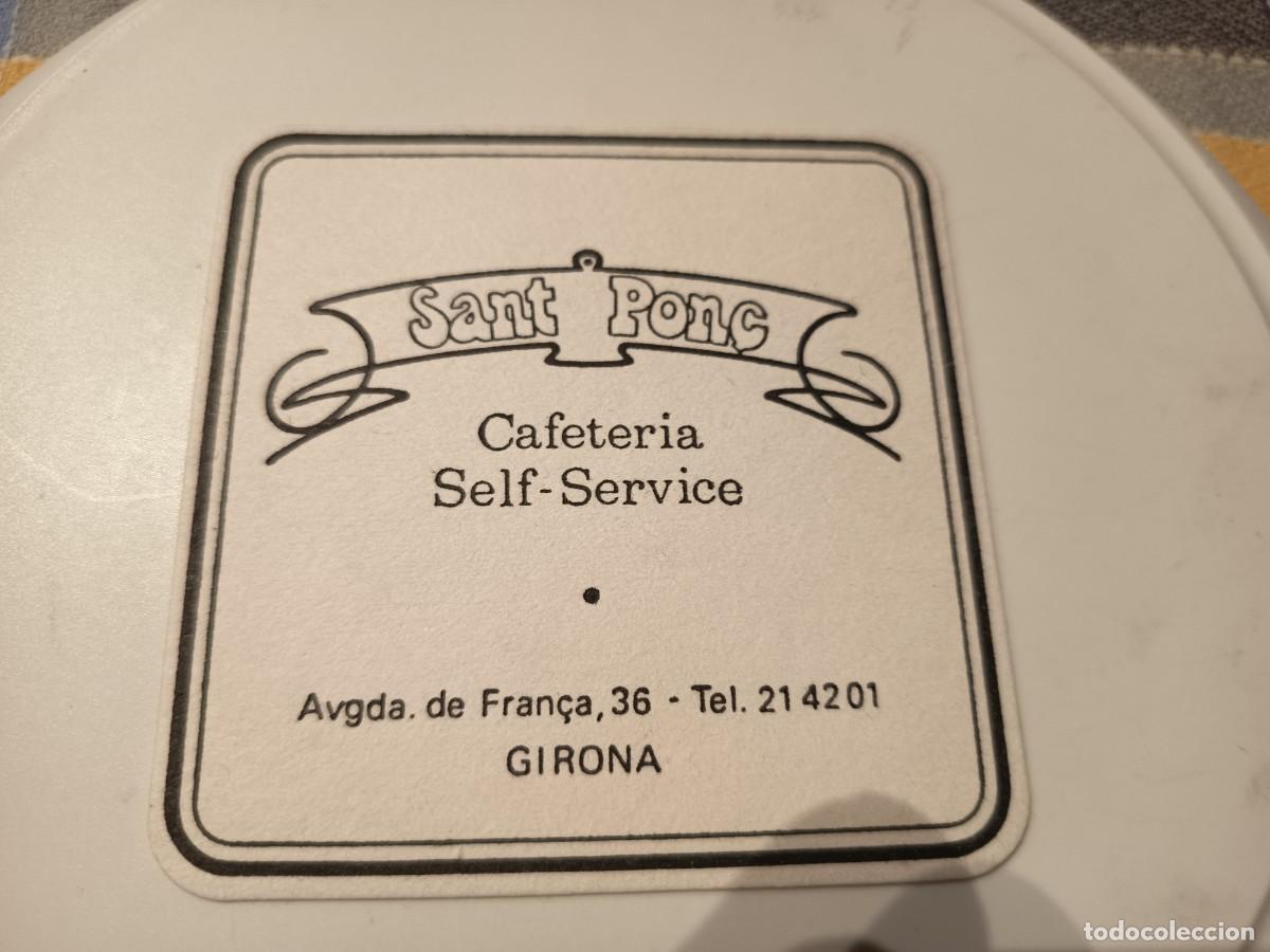 Collectionnisme Papier divers: POSAVASOS CAFETERIA SANT PONC-GIRONA