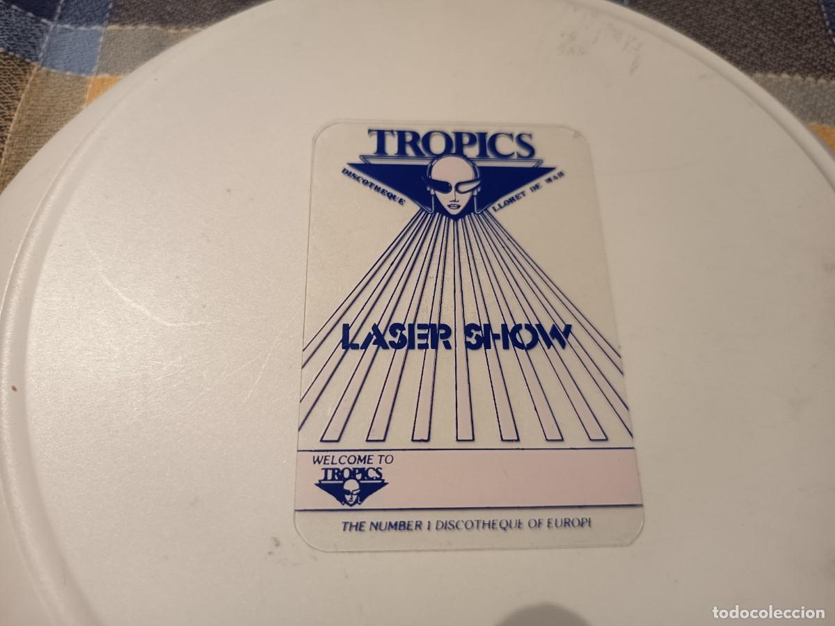 Sammelleidenschaft Andere Papierartikel: POSAVASOS DISCO TROPICS-LLORET DE MAR-GIRONA