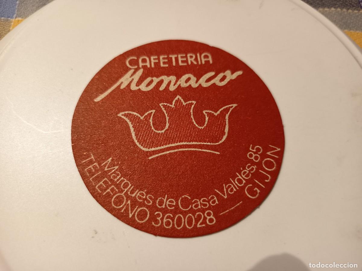Sammelleidenschaft Andere Papierartikel: POSAVASOS CAFETERIA MONACO-GIJON-ASTURIAS