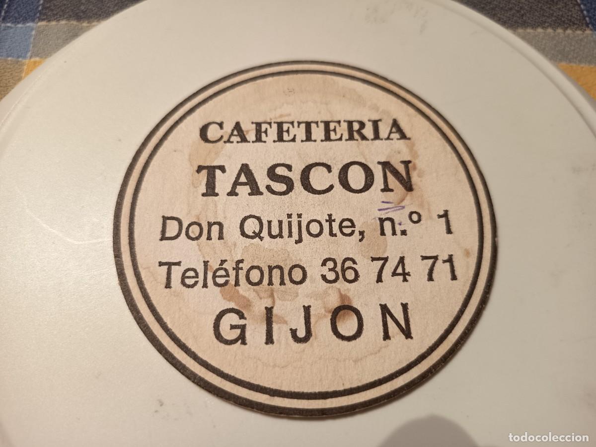 Otros Art&iacute;culos de Coleccionismo en Papel: POSAVASOS CAFETERIA TASCON-GIJON-ASTURIAS