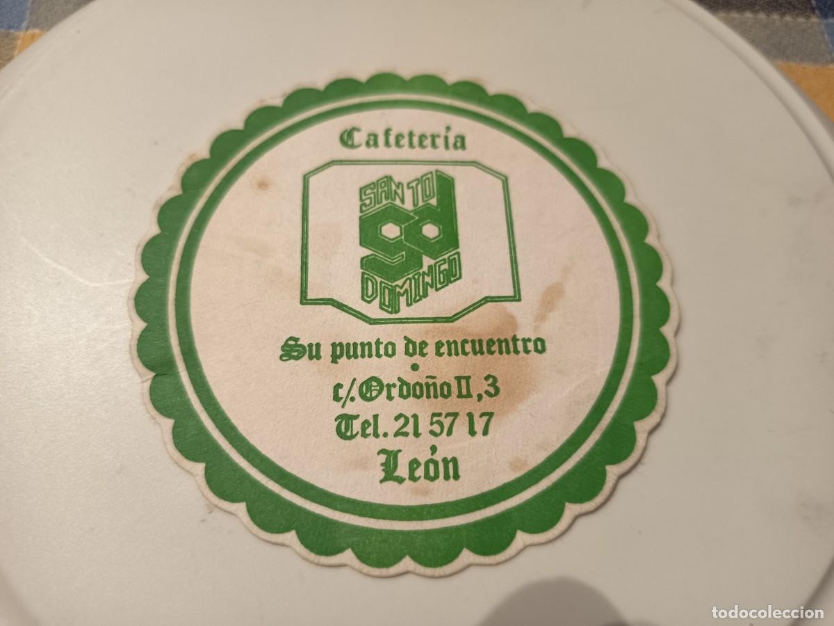 Otros Art&iacute;culos de Coleccionismo en Papel: POSAVASOS CAFETERIA SANTO DOMINGO-LEON