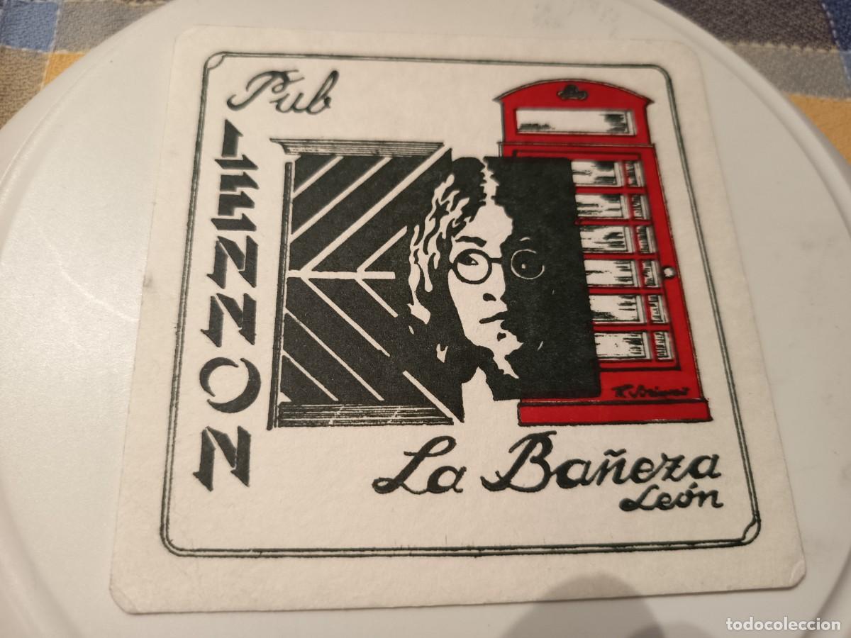 Otros Art&iacute;culos de Coleccionismo en Papel: POSAVASOS PUB LENNON-LA BA&Ntilde;EZA-LEON