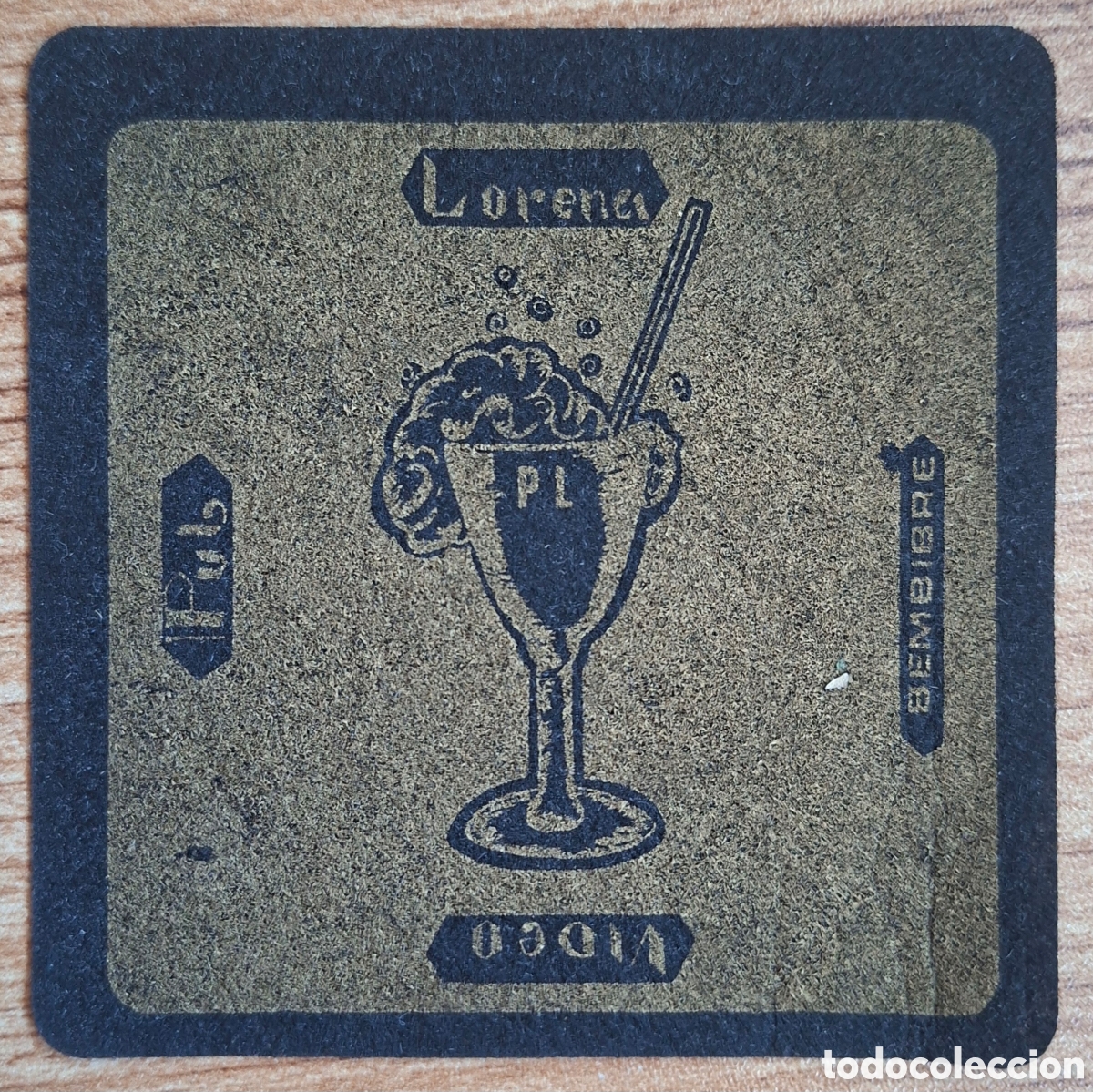 Otros Art&iacute;culos de Coleccionismo en Papel: Posavasos Video Pub Lorena - Bembibre (Le&oacute;n)