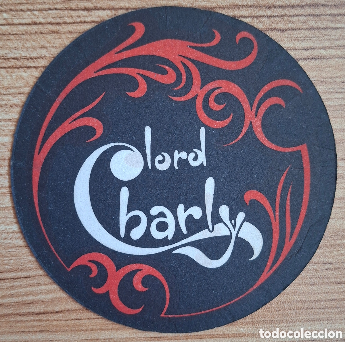 Otros Art&iacute;culos de Coleccionismo en Papel: Posavasos Pub Lord Charly - Benavente (Le&oacute;n)