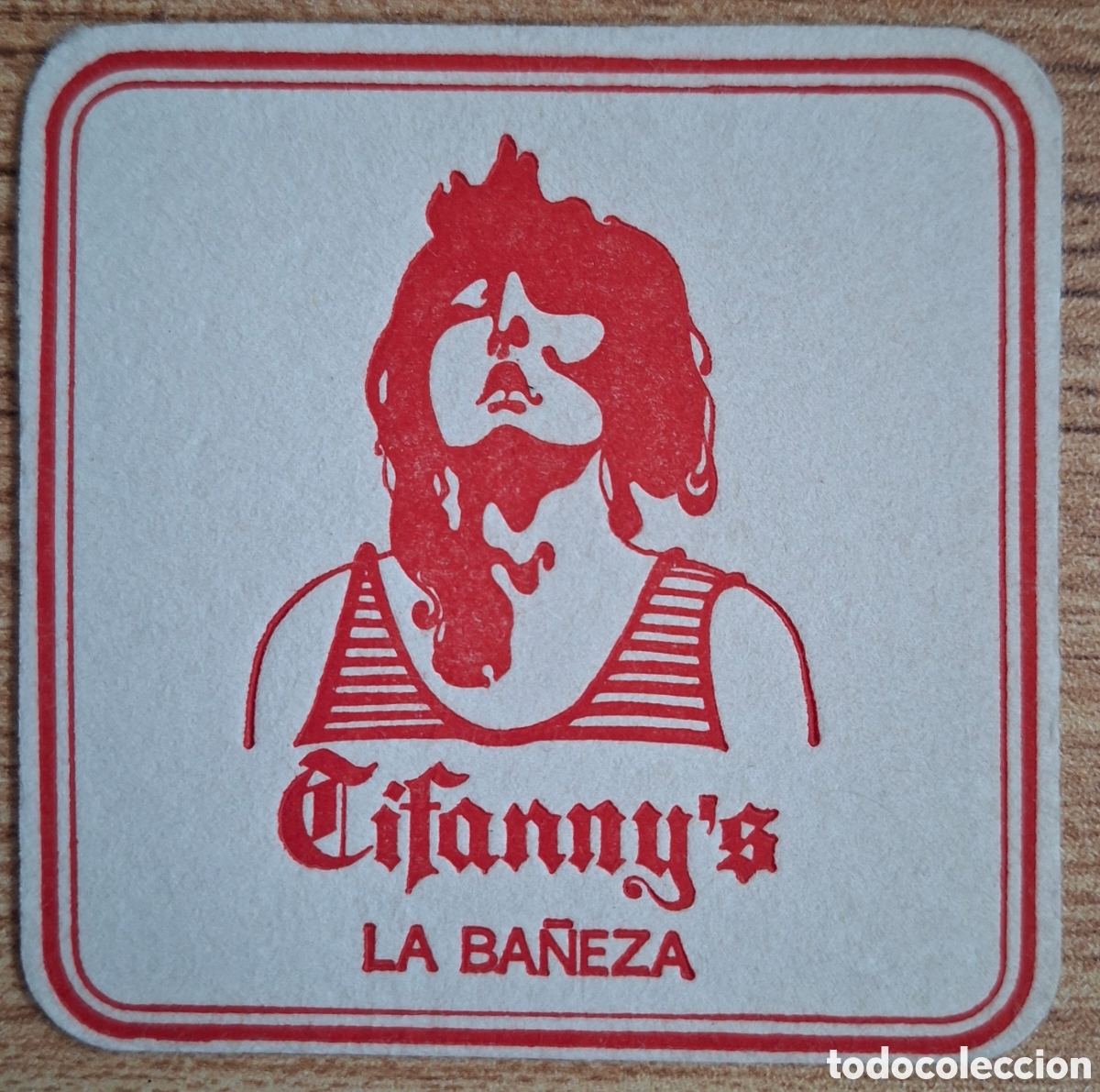 Otros Art&iacute;culos de Coleccionismo en Papel: Posavasos Discoteca Tifanny's - La Ba&ntilde;era (Le&oacute;n)