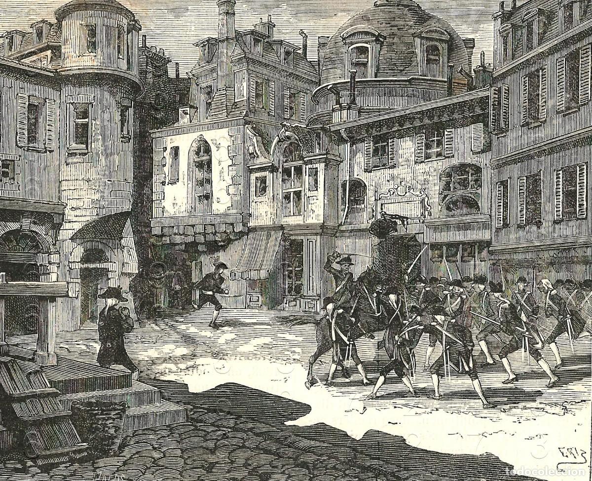 Otros Art&iacute;culos de Coleccionismo en Papel: Louis-Fran&ccedil;ois-Alexandre d'Harambure GRABADO SIGLO XIX 14X12 M26