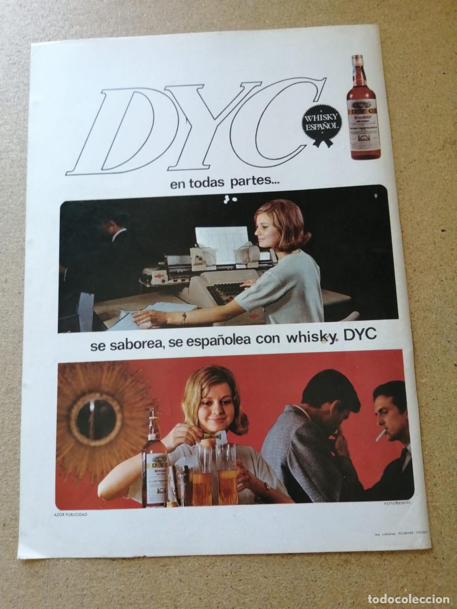 Otros Art&iacute;culos de Coleccionismo en Papel: ANUNCIO. WHISKY DYC.