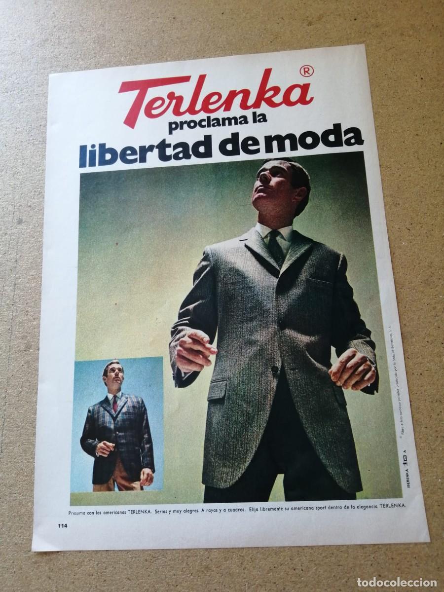 Otros Art&iacute;culos de Coleccionismo en Papel: ANUNCIO. TERLENKA PROCLAMA LA LIBERTAD DE MODA