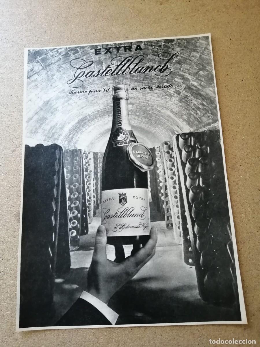 Otros Art&iacute;culos de Coleccionismo en Papel: ANUNCIO. CAVA CASTELLBLANCH