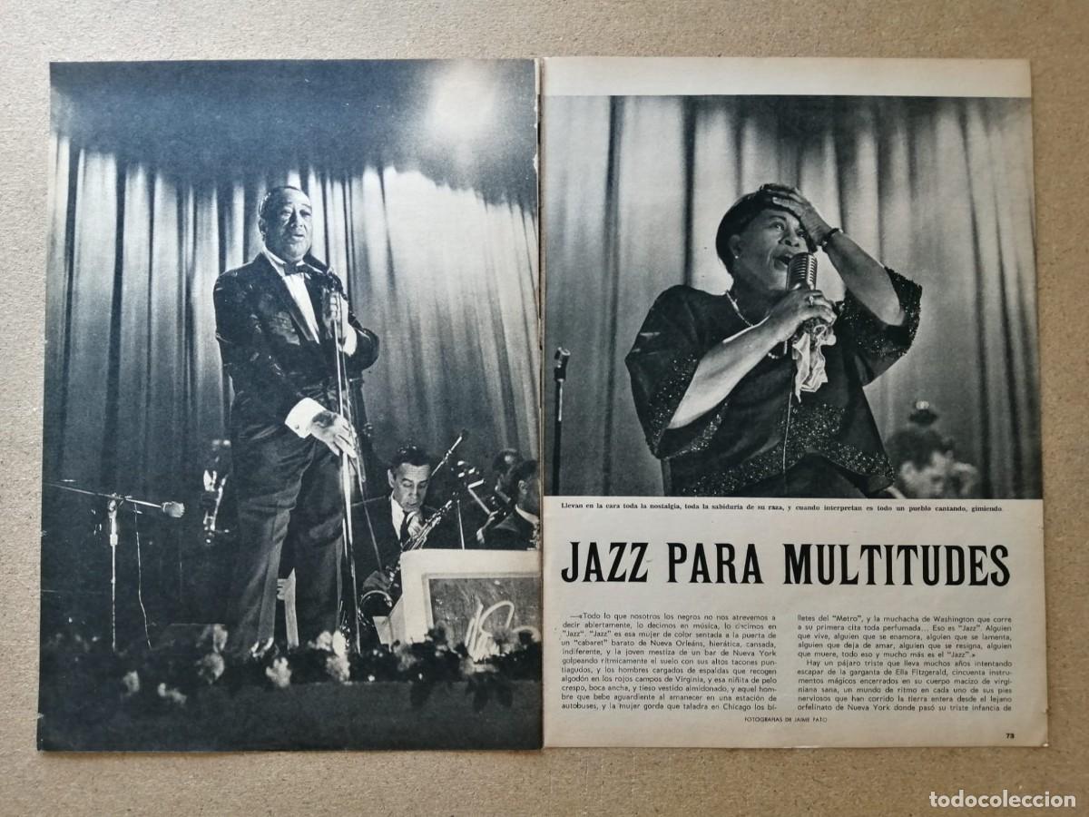 Otros Art&iacute;culos de Coleccionismo en Papel: REPORTAJE. JAZZ PARA MULTITUDES, DUKE ELLINGTON - ELLA FITZGERALD