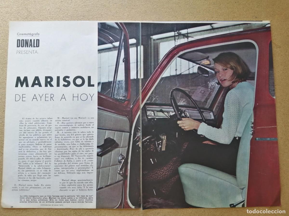 Otros Art&iacute;culos de Coleccionismo en Papel: REPORTAJE. MARISOL DE AYER A HOY