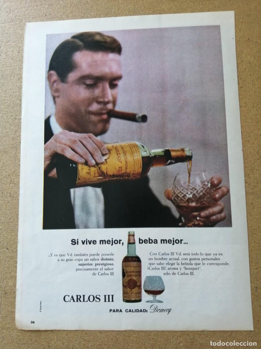 Otros Art&iacute;culos de Coleccionismo en Papel: ANUNCIO. BRANDY CARLOS III