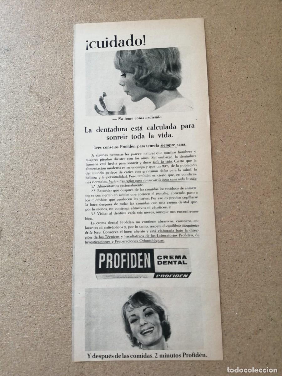 Otros Art&iacute;culos de Coleccionismo en Papel: ANUNCIO. PROFIDEN...