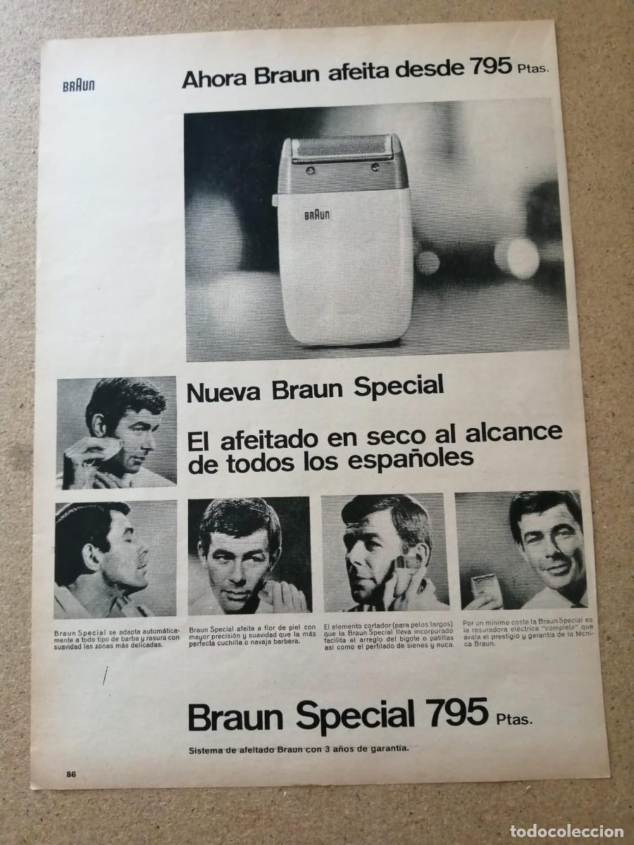 Otros Art&iacute;culos de Coleccionismo en Papel: ANUNCIO. NUEVA BRAUN SPECIAL