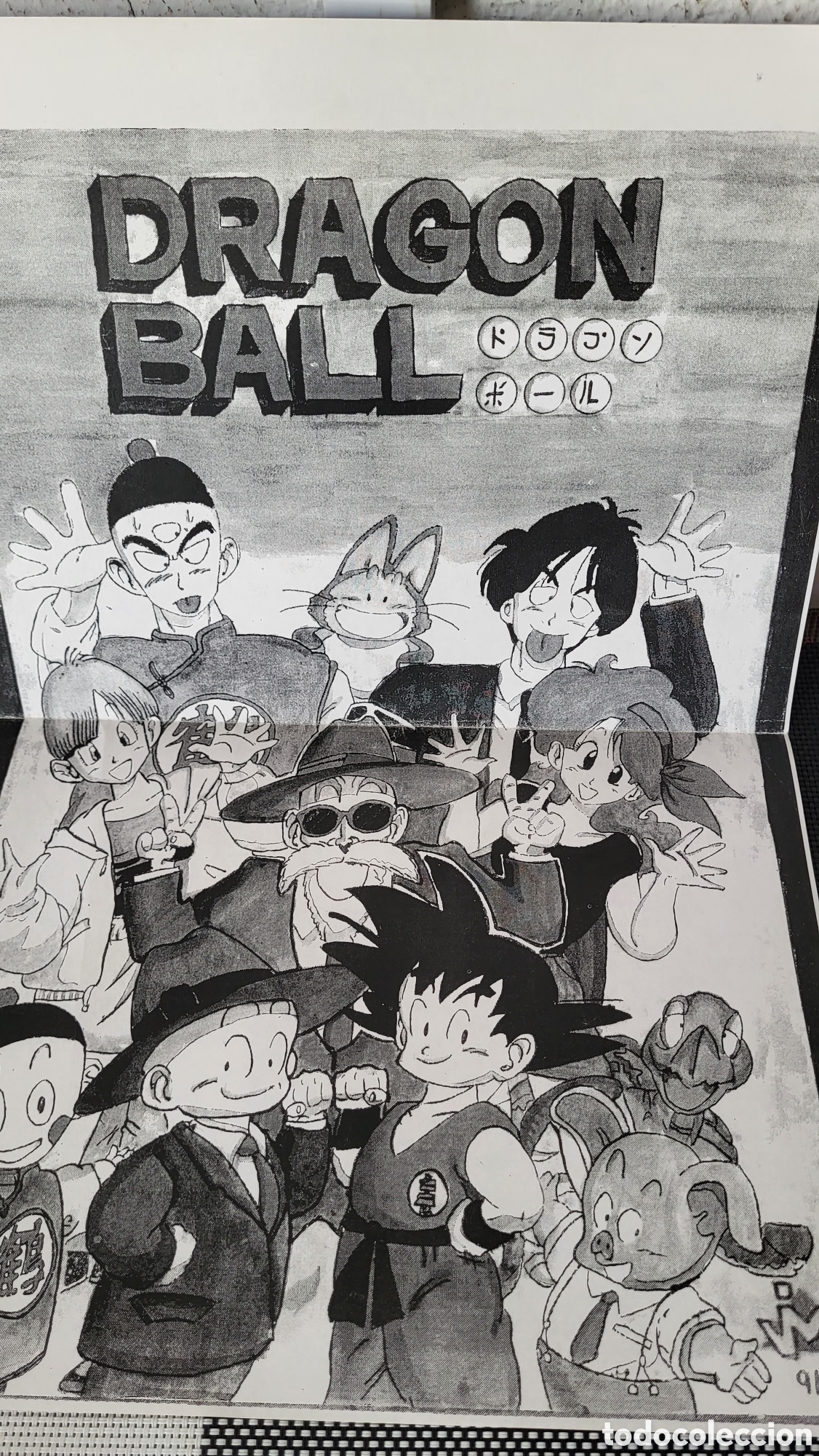 Otros Art&iacute;culos de Coleccionismo en Papel: Hoja papel impreso Drag&oacute;n ball