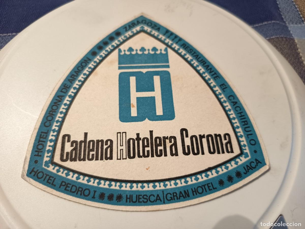 Otros Art&iacute;culos de Coleccionismo en Papel: POSAVASOS HOTEL CORONA DE ARAGON-ZARAGOZA