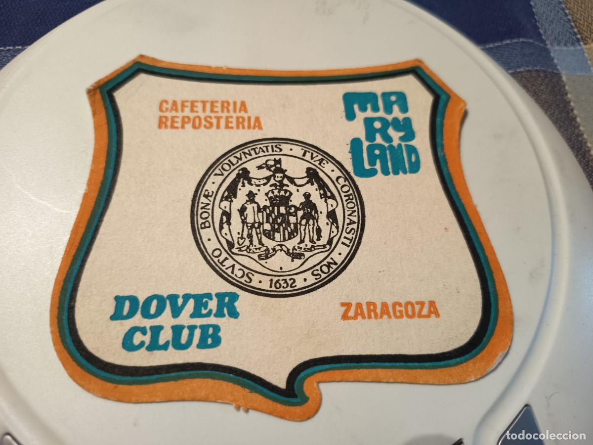 Otros Art&iacute;culos de Coleccionismo en Papel: POSAVASOS CAFETERIA MARYLAND-CLUB DOVER-ZARAGOZA