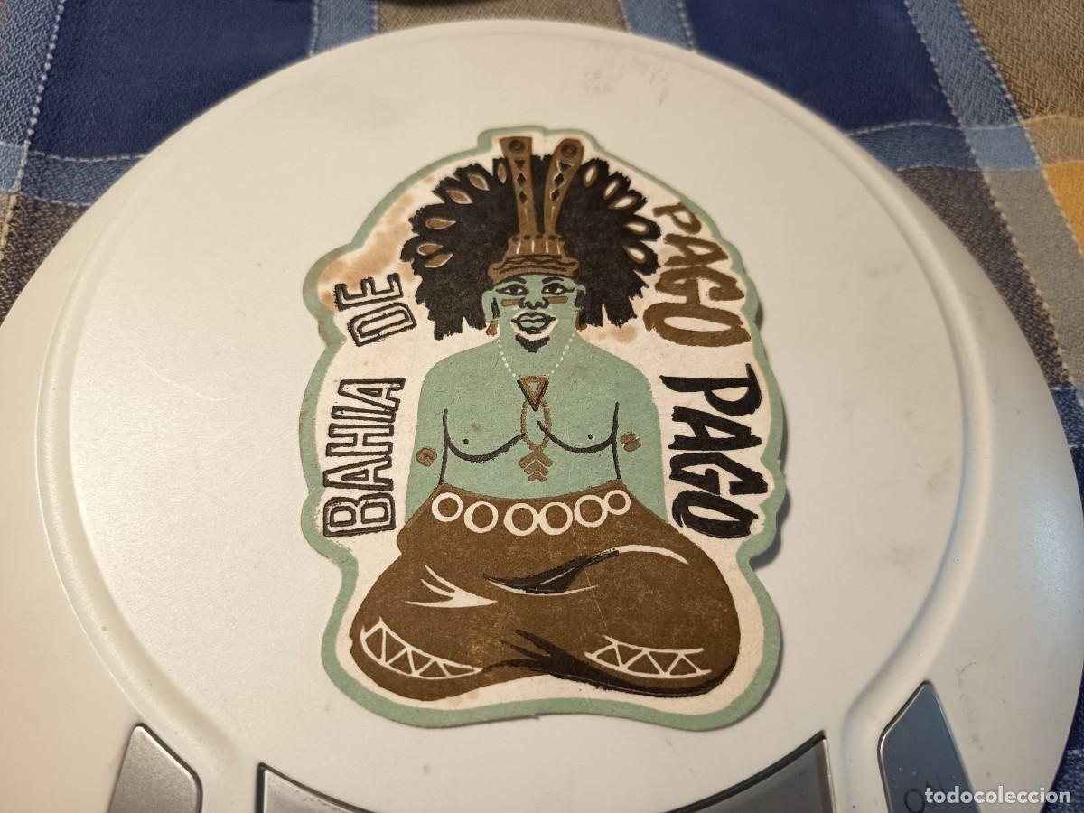 Otros Art&iacute;culos de Coleccionismo en Papel: POSAVASOS BAR HAWAIANO BAHIA DE PAGO PAGO-ZARAGOZA