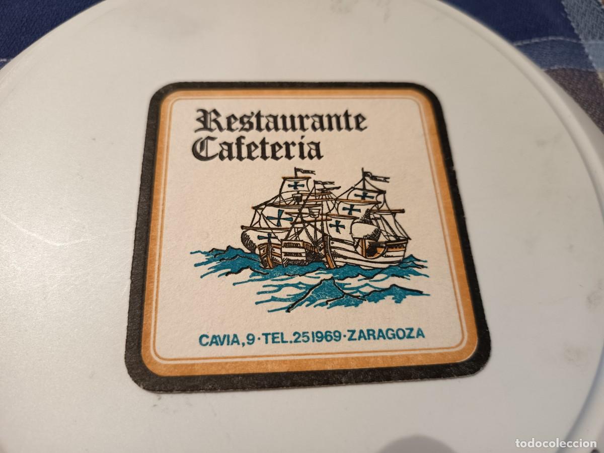 Otros Art&iacute;culos de Coleccionismo en Papel: POSAVASOS RESTAURANTE CARABELAS-ZARAGOZA