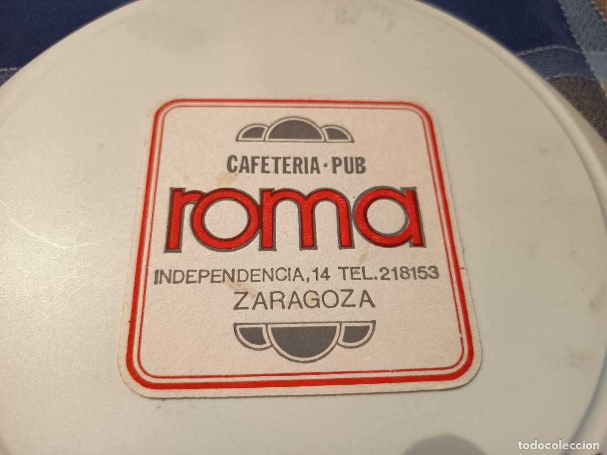Otros Art&iacute;culos de Coleccionismo en Papel: POSAVASOS CAFETERIA PUB ROMA-ZARAGOZA