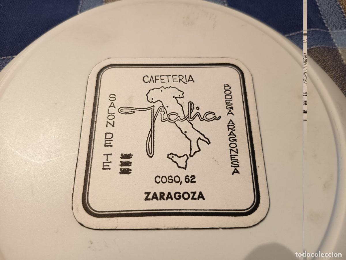Otros Art&iacute;culos de Coleccionismo en Papel: POSAVASOS CAFETERIA ITALIA-ZARAGOZA